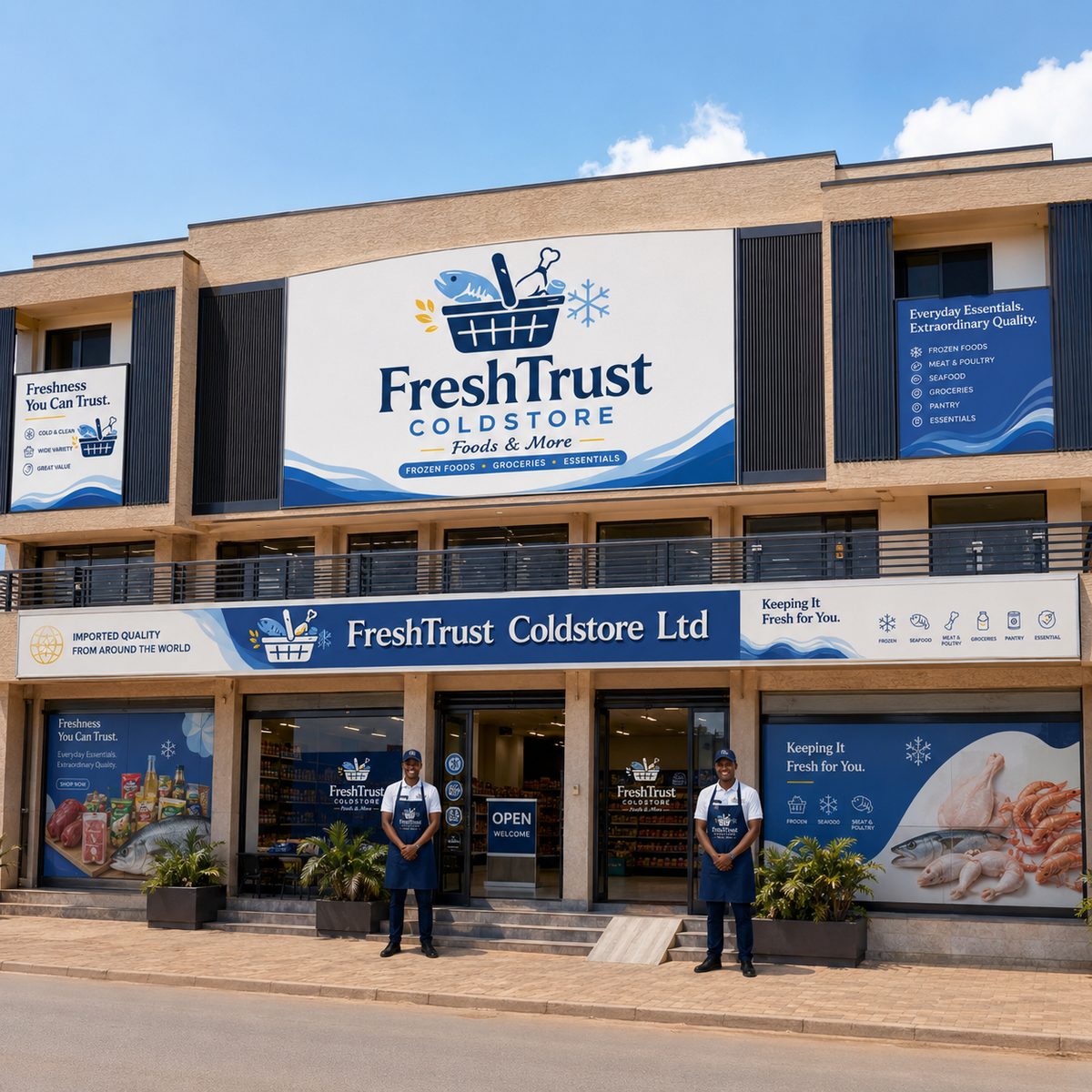 FreshTrust Coldstore branded storefront
